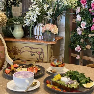 salads, interior