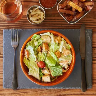 Cesar Salad from Moulin Rouge, France.