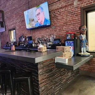 Bar area