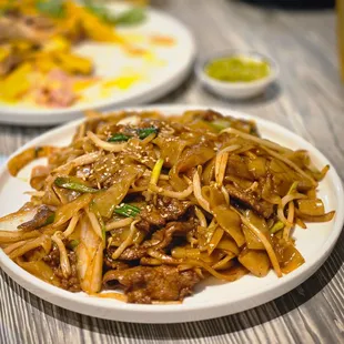 Dry Beef Chow Fun