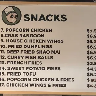 Menu as of 092221 Part 3 of 3