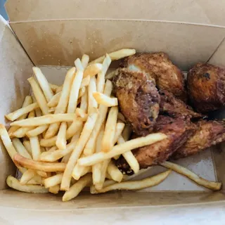 17. Chicken Wings and Fries