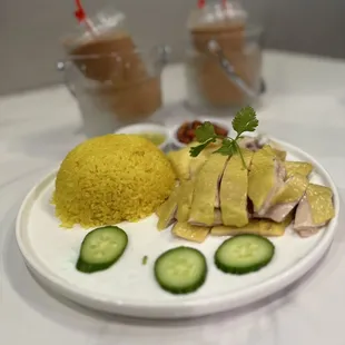 7. Hai Nan Chicken with Rice  Highly recommend