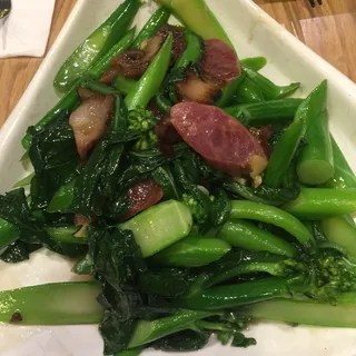 132. Chinese Dry Meat with Chinese Broccoli