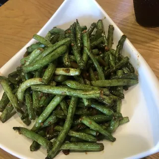 134. Ground Pork, Bean Sauce and String Beans