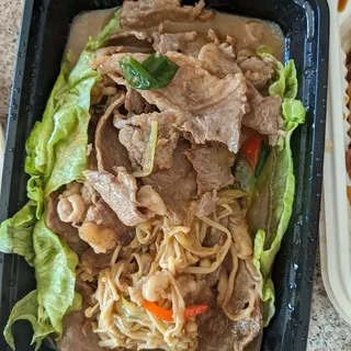 151. Needle Mushroom Beef Pot