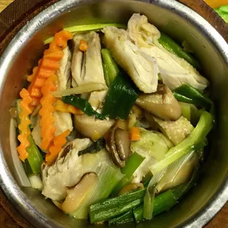 Mushroom Chicken Rice Barrel