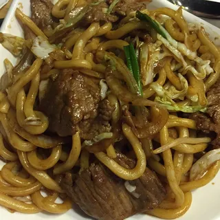 38. Beef Pan Fried Udon
