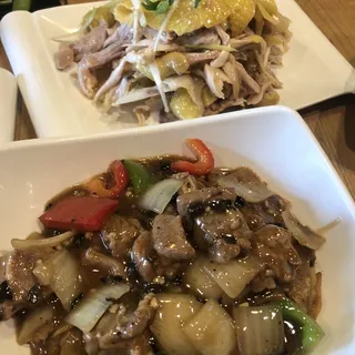 51. Black Bean Sauce with Short Ribs Chow Fun