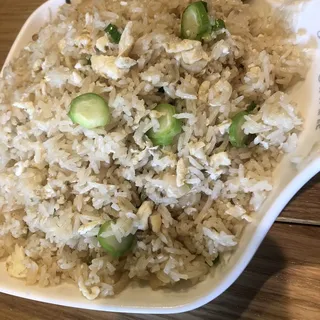 60. Dry Scallops with Albumen Fried Rice