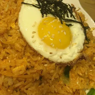 64. Kimchi Pineapple Fried Rice