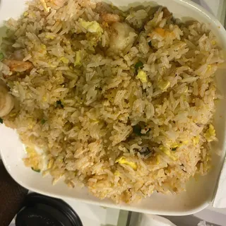 88. Shrimp with Scrambled Egg Rice Plate