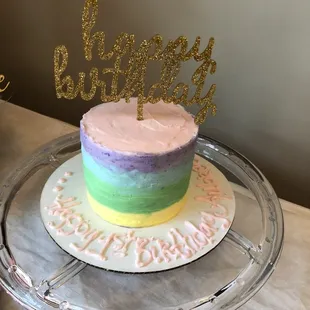 First birthday smash cake