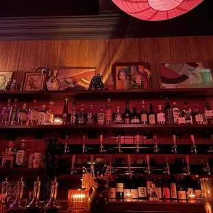 The bar.