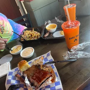 Ribs combo Nacho combo..