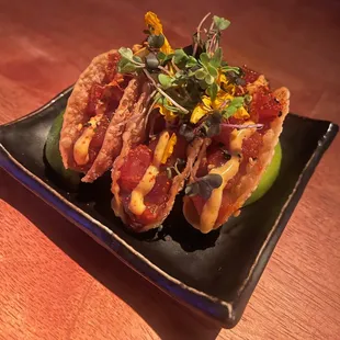 Tuna Poke Taco