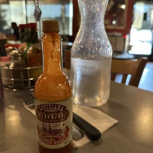 Louisiana Gold hot sauce