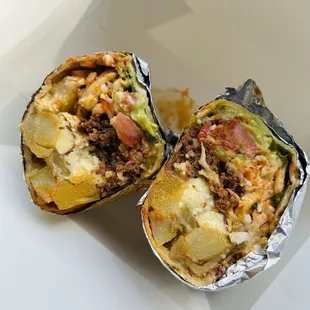 Chorizo Breakfast Burrito