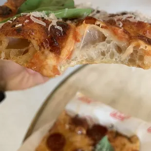 Incredibly light and bubbly dough