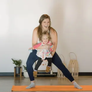 Mama Strong conditioning classes for mothers with babies.