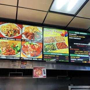 Menu as of December 28, 2024.