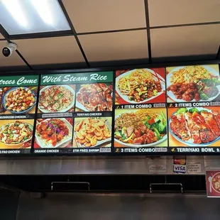 Menu as of December 28, 2024.