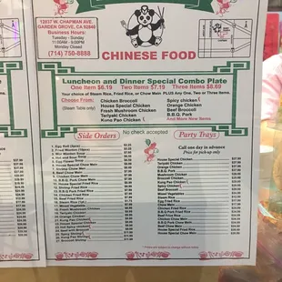 menu, sushi and sashimi
