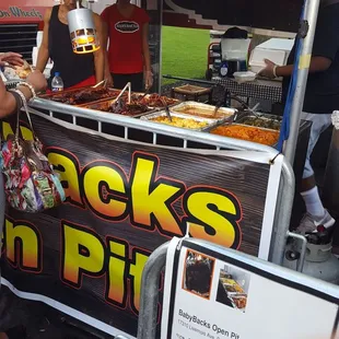 At the Ribs n soul fest