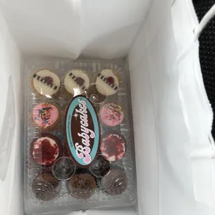 12 Assorted Mini Cupcakes