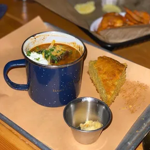 Brisket Chili w/ Cornbread