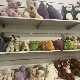 Jellycat plushies