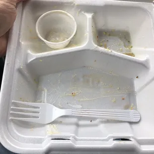 It was so good I almost ate the container!