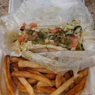 Chicken Shawarma Sandwich