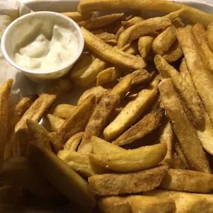 Large French fries!