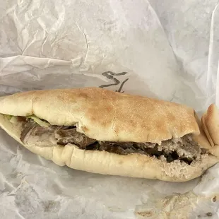 Beef shawarma