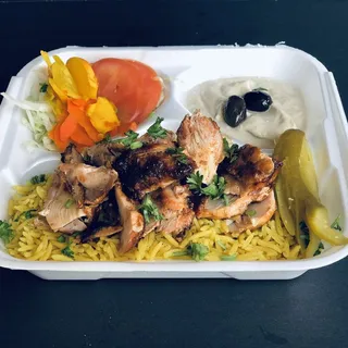 Chicken Shawarma Plate