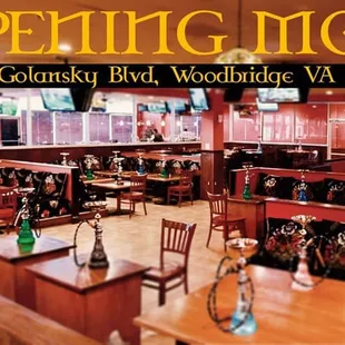 the interior of a restaurant