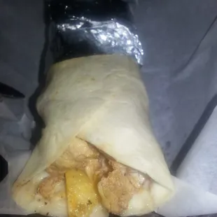 Yummy chicken shawarma