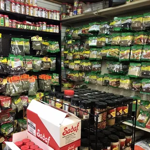 Lots of spices