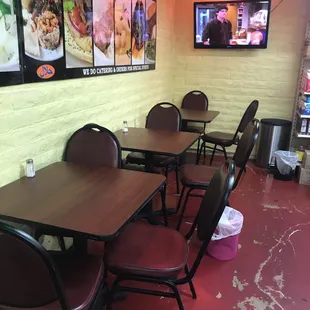 New small seating area inside