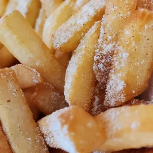 French fries with lemon pepper seasoning