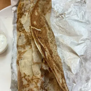 Lamb Kabab Wrap (as served) $10.99