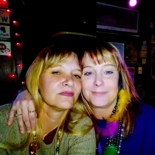 two women posing for a picture