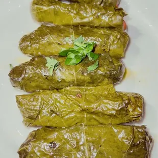 Veggie grape leaves