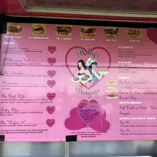 Food Truck Menu