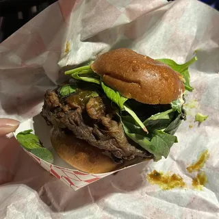 Fried Shroom Bun