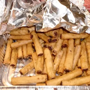 Dangerously good lumpia. I dare ya to eat just one.