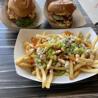 Buffalo Style Loaded Fries