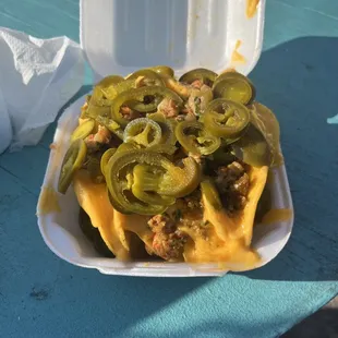 Crawfish nachos