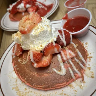 Strawberry shortcake Pancakes